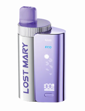 4 in 1 Lost Mary 3200 Puffs Pre-filled Pod Vape Kit - Box of 5