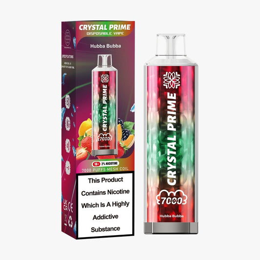 Crystal Prime 3D Effects 7000 Disposable Vape Full Carton (160 Pcs)