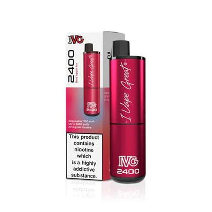 IVG 2400 Disposable Vape Pod Puff Device - Box of 5