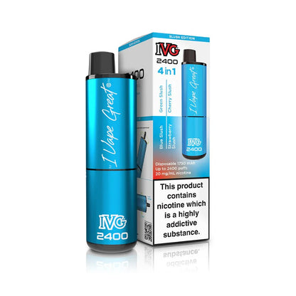IVG 2400 Disposable Vape Pod Puff Device - Box of 5