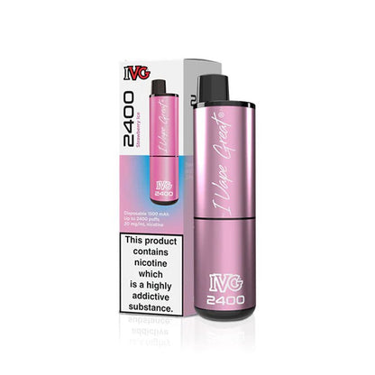 IVG 2400 Disposable Vape Pod Puff Device - Box of 5