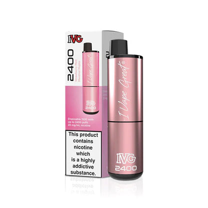 IVG 2400 Disposable Vape Pod Puff Device - Box of 5