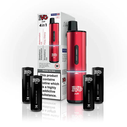 IVG Air 2400 Puffs 4 in 1 Disposable Pod Kit - Box of 5